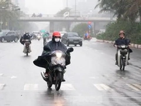 Dự báo thời tiết 22/3: Không khí lạnh dồn dập tràn xuống, Bắc Bộ sương mù dày đặc kèm mưa rào