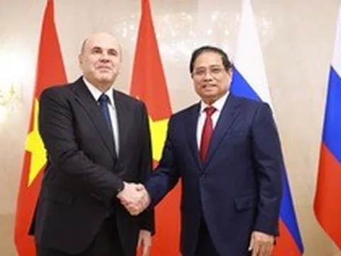 Thủ tướng Phạm Minh Chính hội đàm với Thủ tướng Liên bang Nga, chứng kiến ký các văn kiện hợp tác