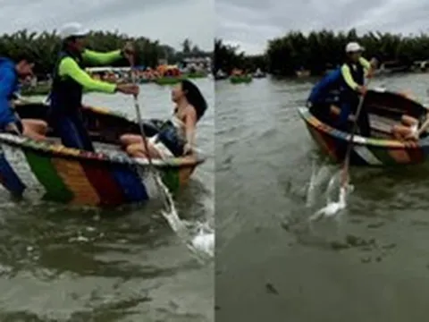 Khách Tây chấp nhận trả 200k để được xoay như chong chóng giữa bờ sông Việt