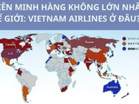 Khám phá 3 liên minh hàng không lớn nhất thế giới, Việt Nam có duy nhất Vietnam Airlines góp mặt