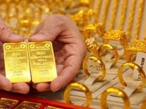 Giá vàng SJC, vàng nhẫn cuối ngày 31/3