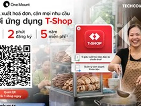 Techcombank ra mắt ứng dụng T-Shop giúp hộ kinh doanh quản lý bán hàng vượt trội