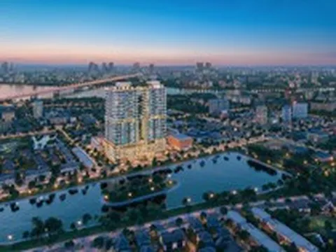 Dinh thự trên không hút nhà giàu Hà Nội