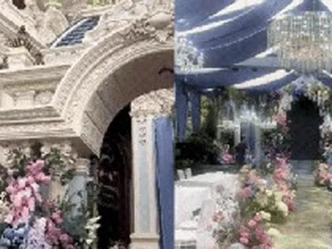 Sáng nhất Bắc Ninh lúc này: Lâu đài 300 tỷ kín hoa tươi, đám cưới "trong truyền thuyết" ngắm online cũng đủ choáng