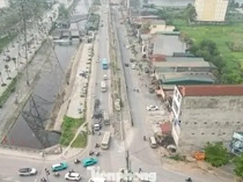 Sau 8 năm chậm tiến độ, đường Tam Trinh mở rộng dần lộ diện