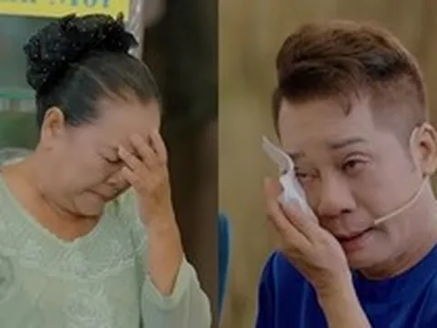 Nữ nghệ sĩ bỏ nghề đi bán nước, Minh Nhí bật khóc nức nở