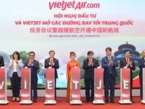 Vietjet công bố 5 đường bay mới tới Trung Quốc, thúc đẩy kết nối tăng trưởng Việt Nam – Trung Quốc