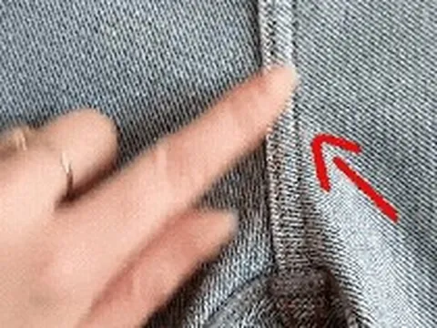 Không cần mặc thử, đây là mẹo để phân biệt quần jeans xịn hay không chỉ bằng mắt thường!