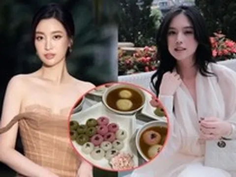 Đỗ Mỹ Linh, Ngô Tố Uyên - vợ Thành Chung khoe mâm cúng tết Hàn thực: Ai khéo léo hơn?