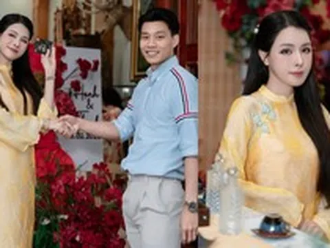 Ảnh nét căng: Văn Thanh mang trap xịn xò đến nhà vợ "trâm anh thế phiệt" dạm ngõ, trao ngay "thẻ lương" cực uy tín