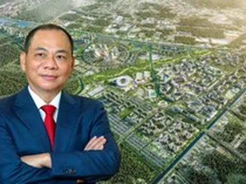 Tỷ phú Phạm Nhật Vượng sẽ khởi công siêu dự án 2,2 tỷ USD tại thành phố giàu nhất Việt Nam vào dịp đặc biệt