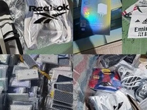 Hàng nghìn sản phẩm giả xuất xứ, giả nhãn mác bị hải quan phát hiện