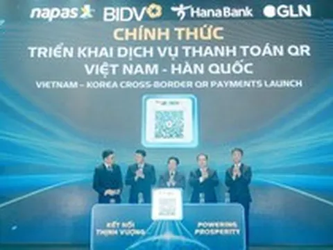 BIDV, Hana Bank và các đối tác triển khai dịch vụ thanh toán QR Việt - Hàn