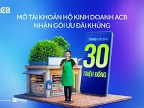 ACB tung gói hỗ trợ giúp hộ kinh doanh vượt ải, biến chông gai thành cơ hội