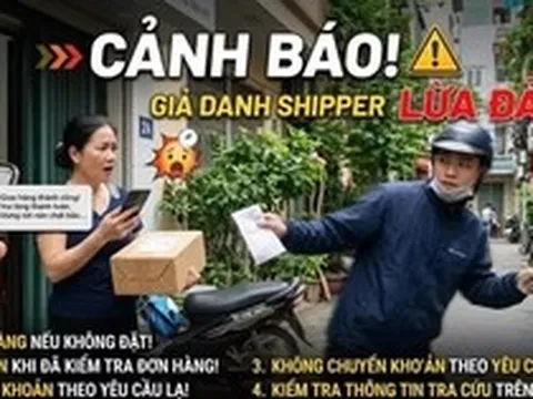 Mất tiền còn thành con nợ vì bị kẻ mạo danh nhân viên giao hàng lừa