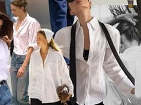 Quiet luxury bắt đầu từ đâu? Câu trả lời là một chiếc sơ mi trắng