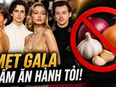 Quy định ngặt nghèo với khách dự Met Gala: Cấm ăn hành tỏi, mặc gì cũng phải qua kiểm duyệt trước