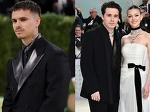 Romeo Beckham gây ấn tượng trong lần đầu dự Met Gala, vợ chồng Brooklyn - Victoria “vắng mặt bí ẩn” giữa drama gia đình