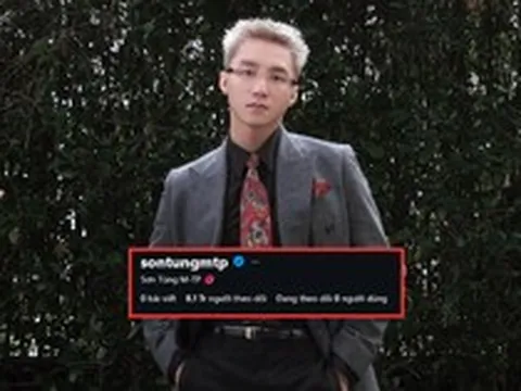 Sơn Tùng M-TP mất 200.000 người theo dõi sau khi ẩn toàn bộ bài đăng Instagram