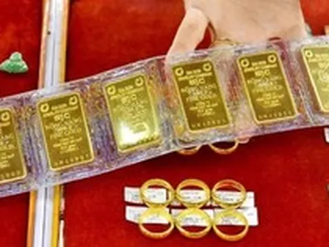 Giá vàng miếng, vàng nhẫn trơn hôm nay ngày 10/5