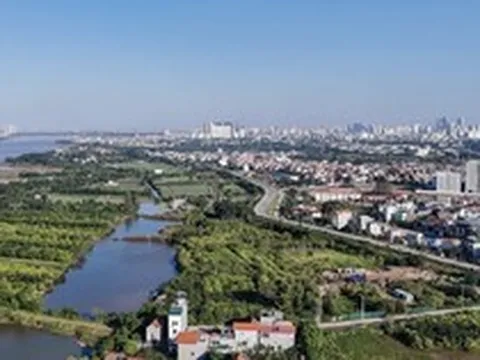 "Chốt" Dự án trục đại lộ cảnh quan sông Hồng với quy mô 11.400 ha, mức đầu tư 736.963 tỉ đồng
