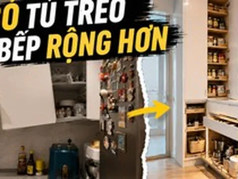 Không còn đóng kín cả bức tường bằng tủ treo: Đây mới là kiểu bếp nhiều gia đình muốn làm lại nhất hiện nay