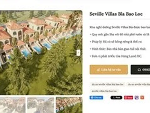 Sự thật về dự án Seville Villas Bla tại Lâm Đồng