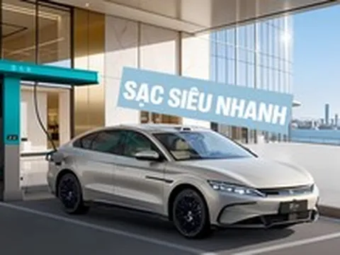 Sedan điện BYD có công nghệ sạc siêu nhanh được đăng ký tại Việt Nam, dễ ra mắt vào cuối năm nay cùng hệ thống trạm sạc