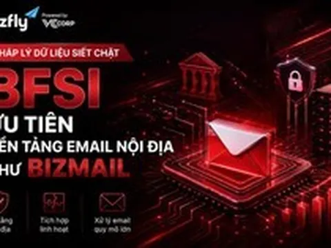 Pháp lý dữ liệu siết chặt, BFSI ưu tiên nền tảng email nội địa như BizMail