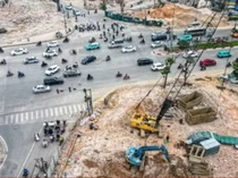 Hà Nội phân luồng nút La Thành - Nguyễn Chí Thanh từ 18/5 để thi công Vành đai 1