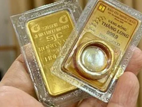 Giá vàng nhẫn trơn, vàng miếng sáng 18/5