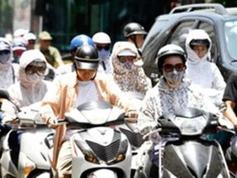 Miền Bắc sắp bước vào đợt nắng nóng lên tới 40 độ C sau chuỗi ngày mưa dông "sầm sập"