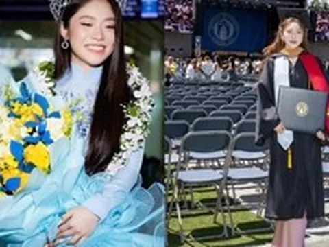 Việt Nam có một Hoa hậu biết 4 thứ tiếng, vừa tốt nghiệp loại xuất sắc Đại học ở Mỹ
