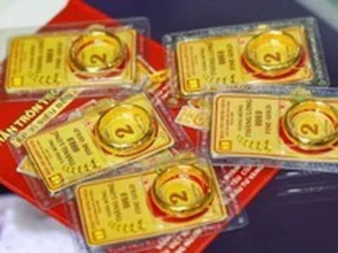 Giá vàng nhẫn trơn, vàng miếng chiều 21/5: Đồng loạt giảm so với buổi sáng
