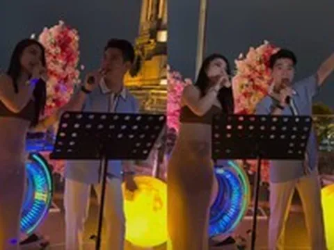 Phó Chủ tịch ngân hàng Đỗ Quang Vinh biểu diễn trước hàng loạt khán giả ở bến Thượng Hải