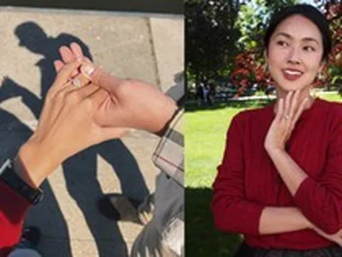 Nữ MC nổi tiếng báo tin vui sau mối tình nhiều tổn thương, danh tính vị hôn phu vẫn là ẩn số