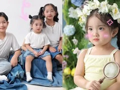 3 nhóc tỳ nhà Khánh Thi - Phan Hiển cực đáng yêu: Kubi ra dáng hot boy, Anna điệu đà, Lisa chiếm trọn "spotlight"