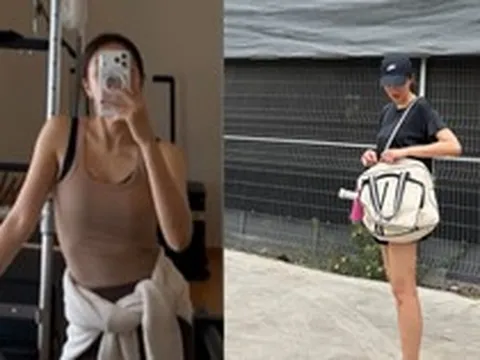 Hà Tăng tập toàn bộ môn vạn người mê, giữ chuỗi quyết không để dáng xấu sau sinh