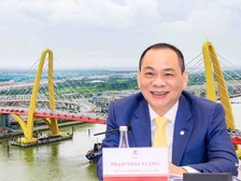 Cây cầu 2.300 tỷ do Vingroup của tỷ phú Phạm Nhật Vượng đầu tư, sở hữu kỷ lục chưa từng có về tốc độ xây dựng công trình bắc qua sông Cấm