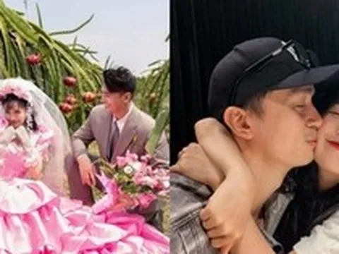 Đằng sau bộ ảnh cưới độc lạ khiến MXH rần rần: Chú rể điển trai dành cả một thập kỷ chờ cái gật đầu của "bà trùm nông sản"