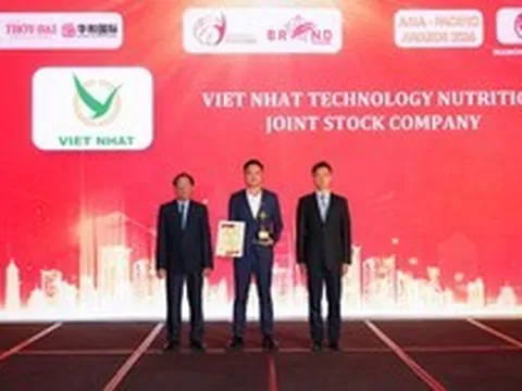 Viet Nhat Group được vinh danh Top 10 thương hiệu tiêu biểu Châu Á 2026