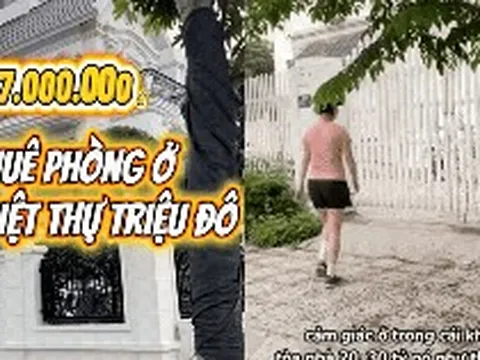 Vợ chồng U40 thuê nhà trong khu biệt thự vài chục tỷ: 7 triệu/tháng, có sân cho con chạy nhảy, ô tô hay xe máy để thoải mái không mất tiền