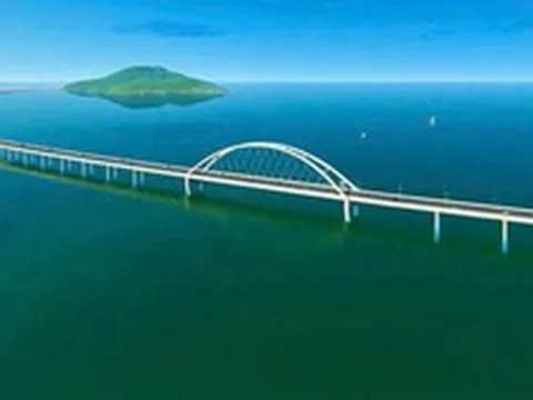Tiến độ cây cầu vượt biển hơn 18km, dài nhất Đông Nam Á của Việt Nam sau gần 10 tháng khởi công
