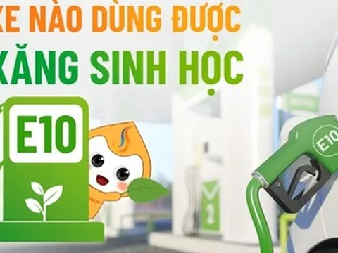 Xăng E10 bán đại trà, các hãng công bố mẫu xe tương thích và chế độ bảo hành