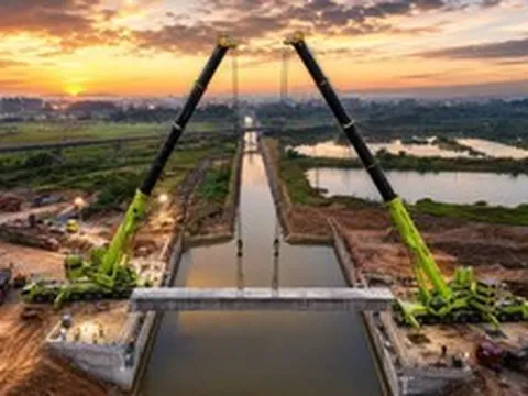 Trung Quốc huy động đoàn xe chở hơn 1.000 tấn thiết bị, hoàn thành nhiệm vụ thần tốc trong 24 giờ