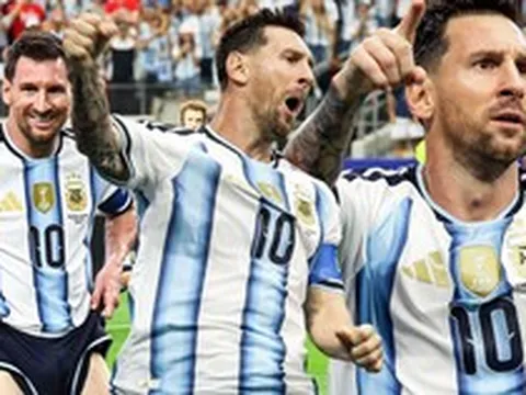Chùm ảnh: Từ sút hỏng penalty đến bàn thắng thứ 18, Messi đi vào lịch sử World Cup