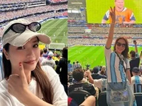Hai sao nữ Việt sang Mỹ xem World Cup: Người là NSƯT, người là ca sĩ đình đám
