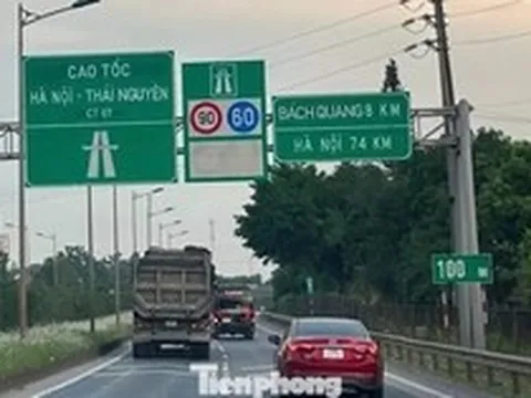 Hơn 21.000 tỷ mở rộng cao tốc Hà Nội - Thái Nguyên - Chợ Mới