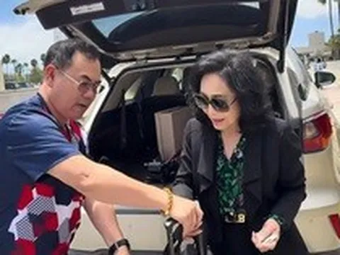 Thanh Tuyền ra sân bay cùng con dâu NSƯT, nhắc con trai 1 câu thấm thía