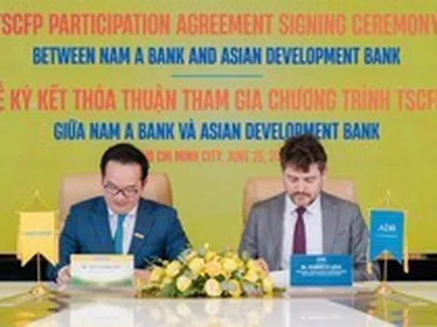 Nam A Bank hợp tác cùng ADB thúc đẩy tài trợ thương mại